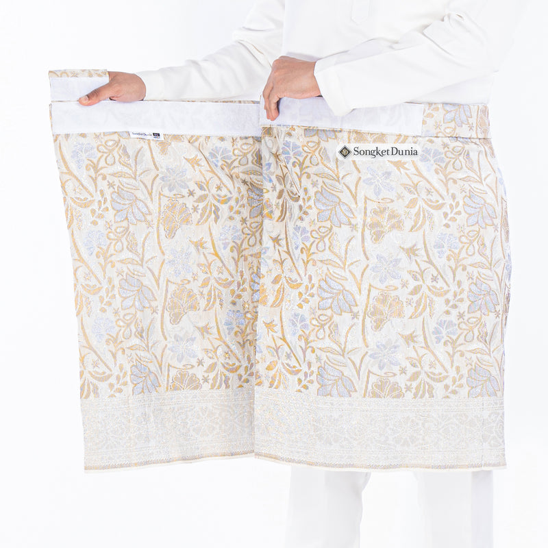 SAMPIN ASLI INSTANT - White Silver - Brown (TM119) - Majestic