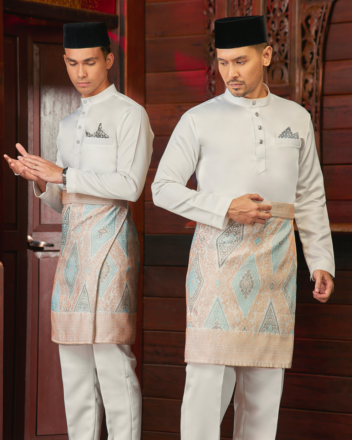 INSTANT ADIKARA -  PEACH/TURQOISE (AK19)