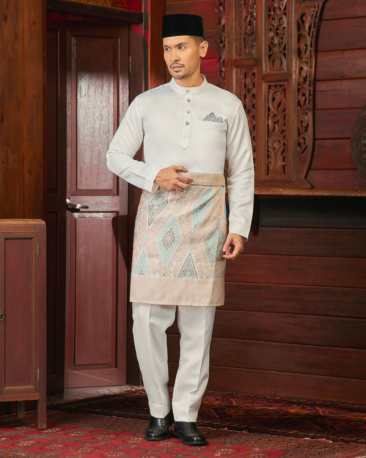 INSTANT ADIKARA -  PEACH/TURQOISE (AK19)