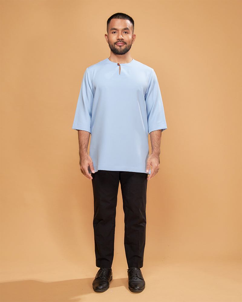 KURTA ARJUNA (Plain) - BABY BLUE