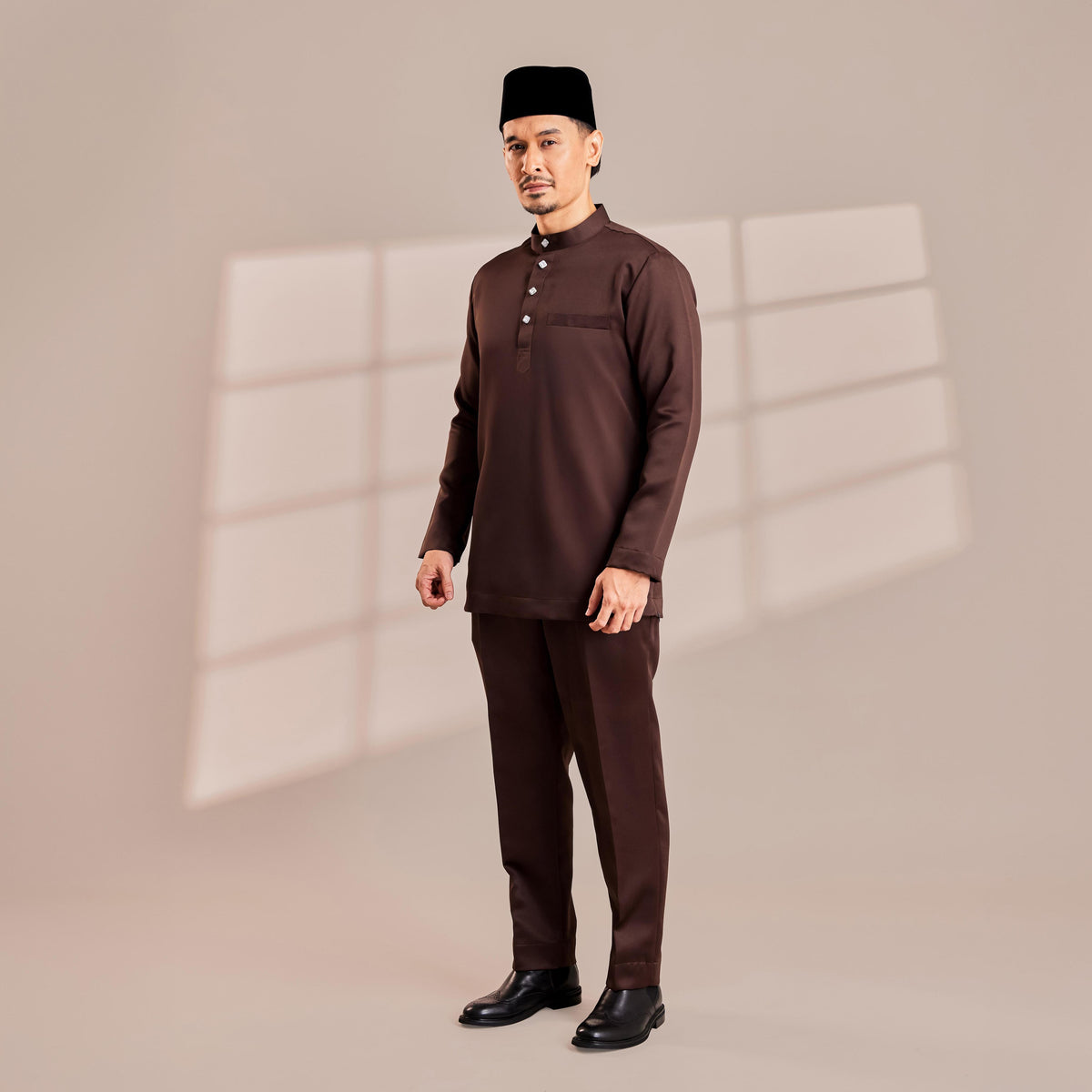 Clearance | BAJU MELAYU SIGNATURE - BROWN