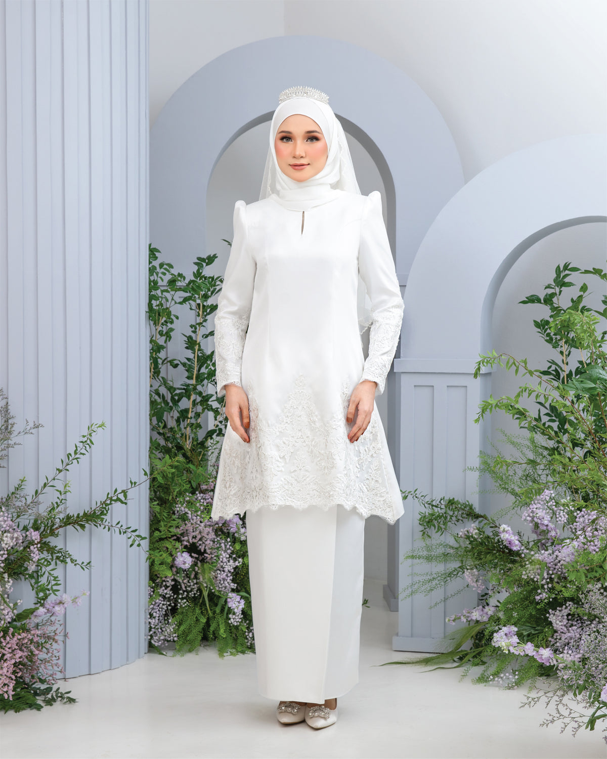 DAHLIA KURUNG ( OFF WHITE)