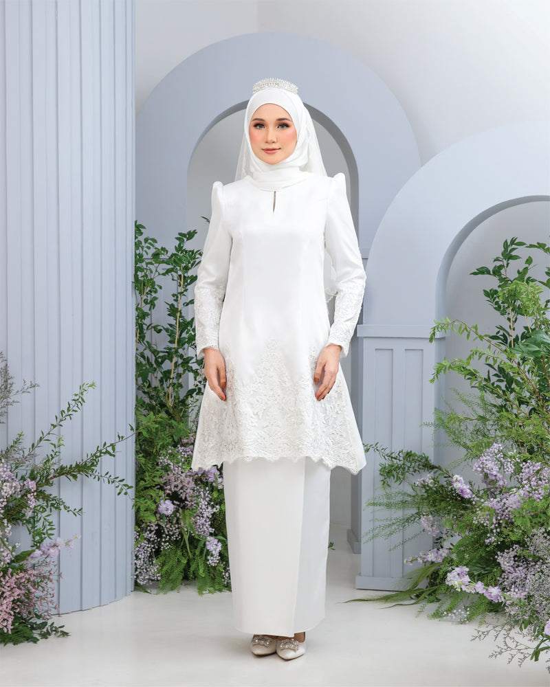 DAHLIA KURUNG ( OFF WHITE)