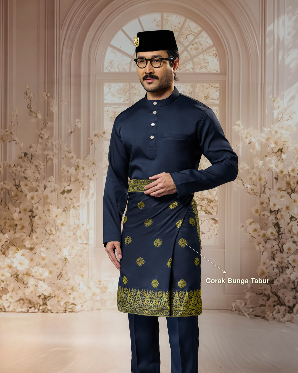 SAMPIN SETIAWAN- NAVY BLUE GOLD (ST07)