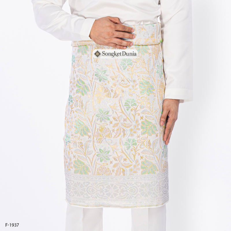 WHITE SILVER - Green/Gold (F1937) | Majestic