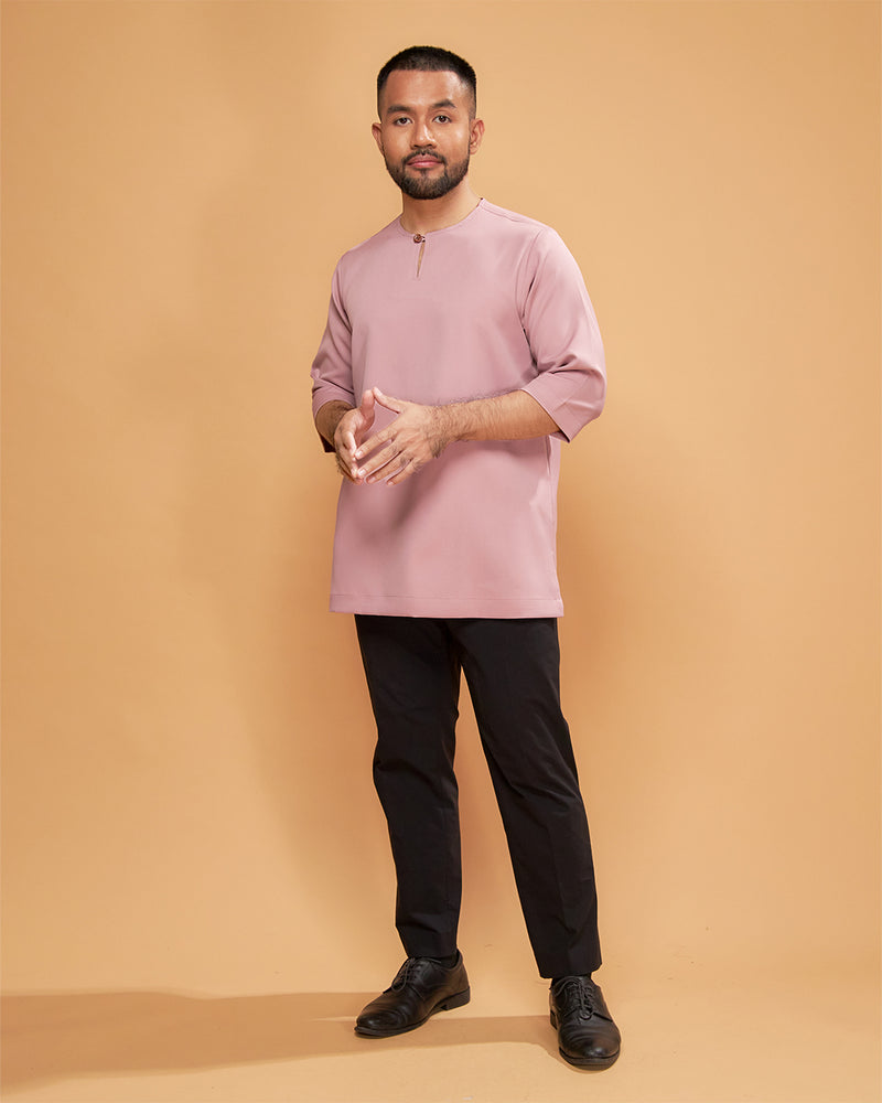 KURTA ARJUNA (Plain) - DUSTY PURPLE