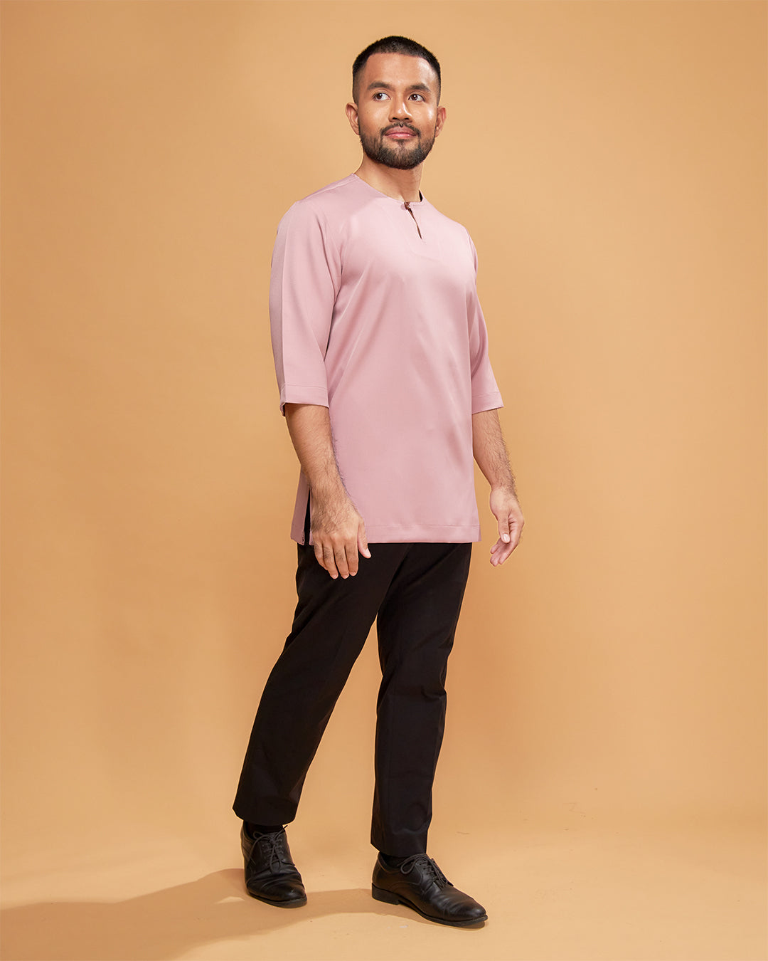 KURTA ARJUNA (Plain) - DUSTY PURPLE