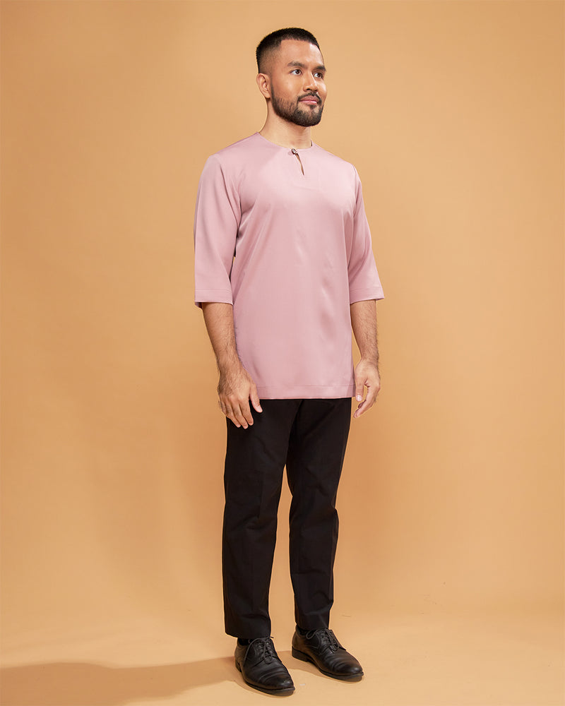 KURTA ARJUNA (Plain) - DUSTY PURPLE