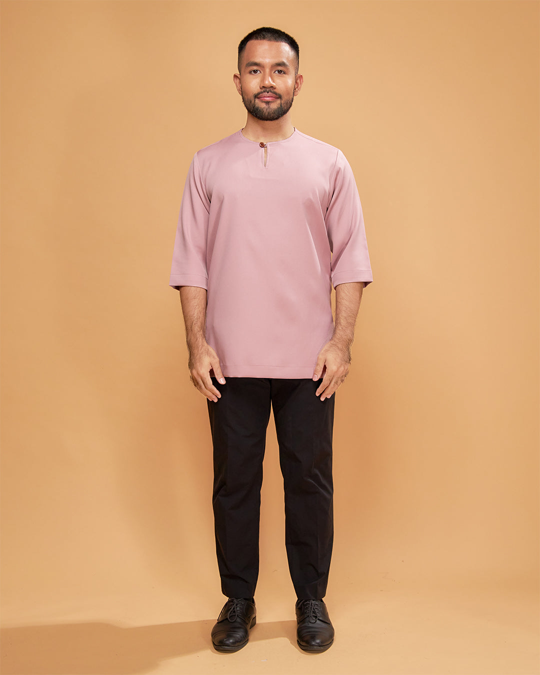KURTA ARJUNA (Plain) - DUSTY PURPLE