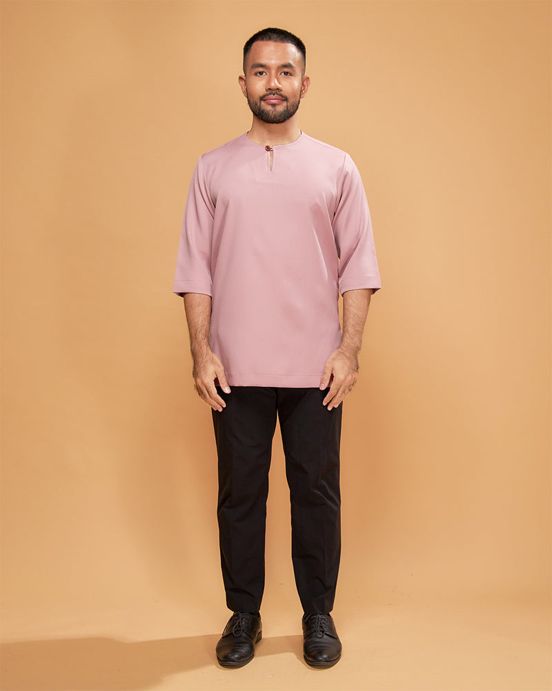 KURTA ARJUNA (Plain) - DUSTY PURPLE