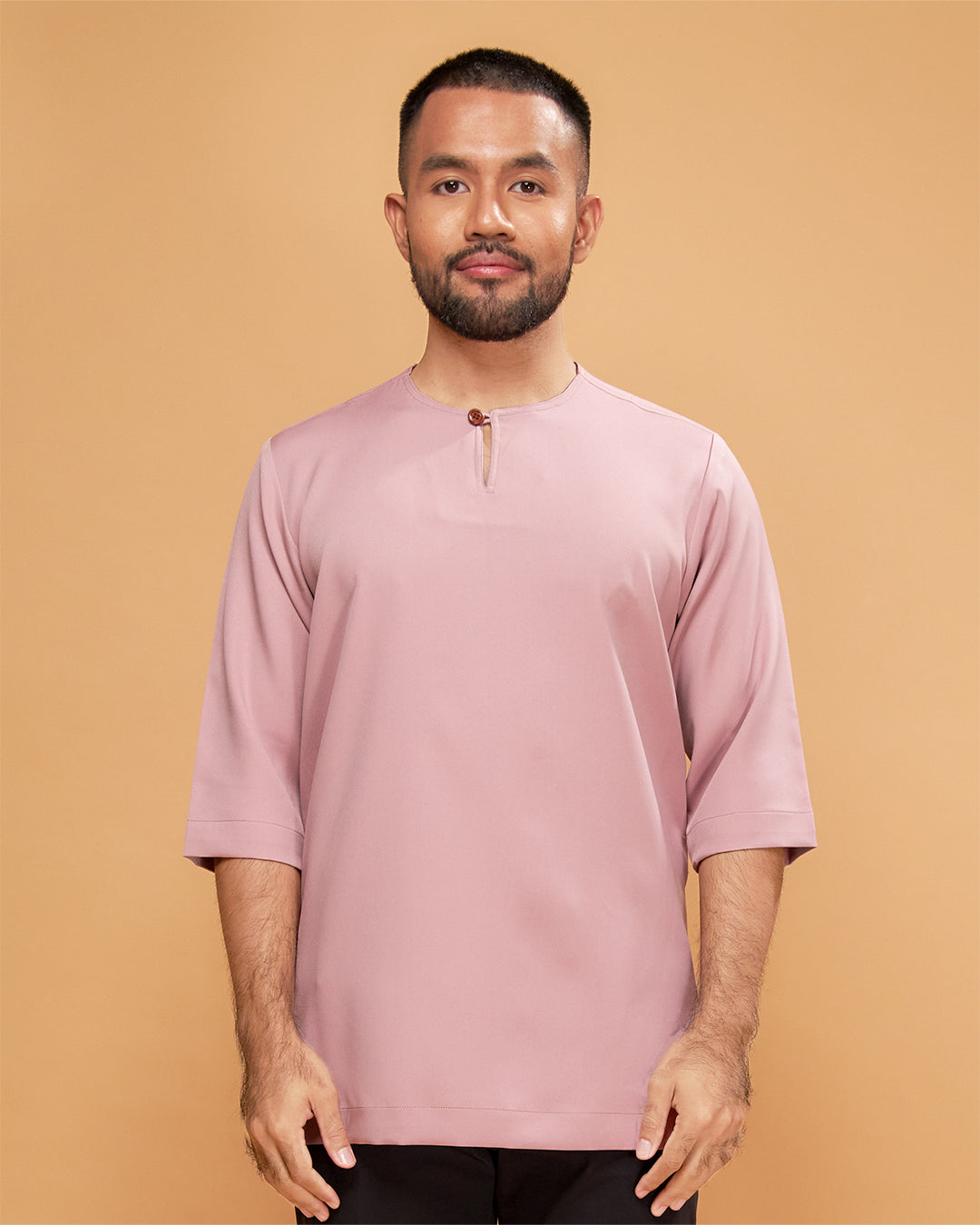 KURTA ARJUNA (Plain) - DUSTY PURPLE