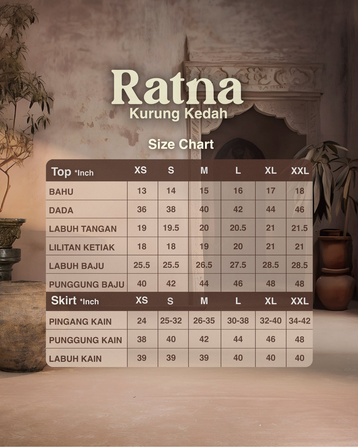KURUNG RATNA (KEDAH SULAM) | MAROON - SILVER