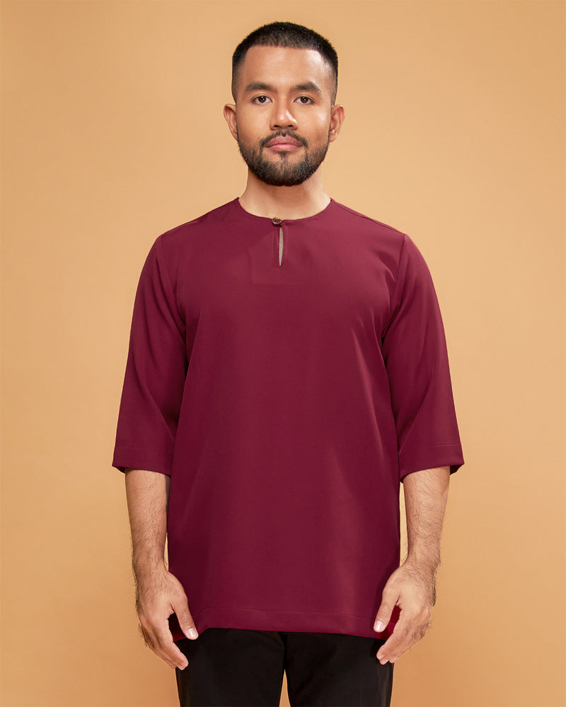 KURTA ARJUNA (Plain) - MAROON