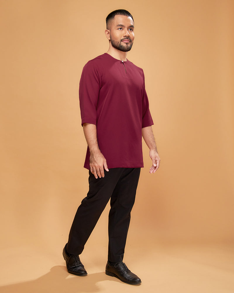 KURTA ARJUNA (Plain) - MAROON