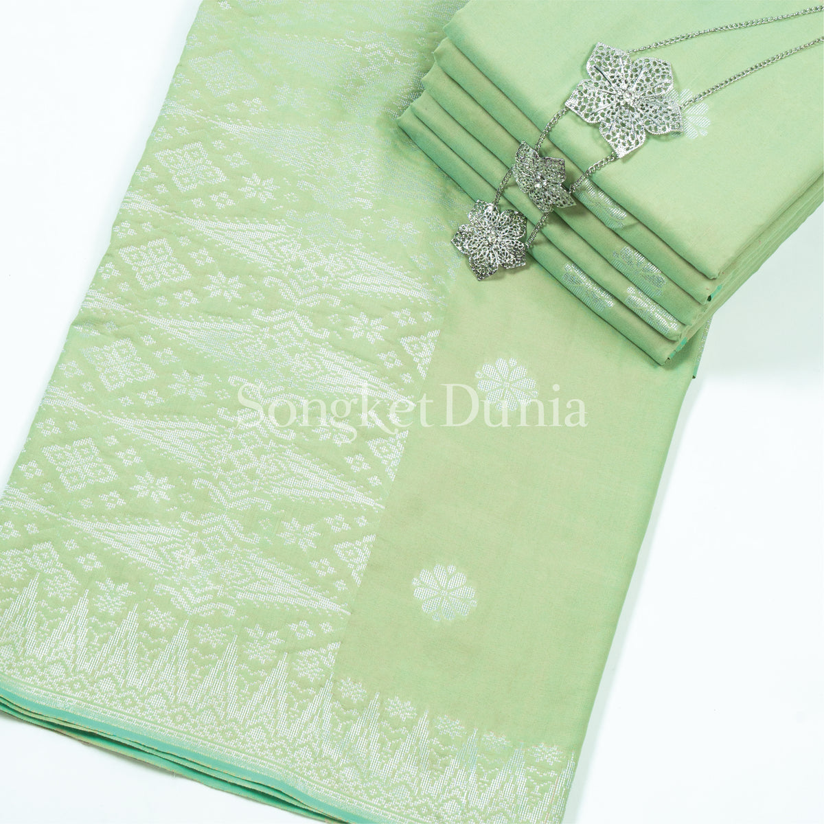 MINT GREEN - SILVER (SW-13) | MELATI
