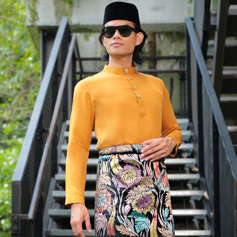 Clearance | BAJU MELAYU SIGNATURE - MUSTARD