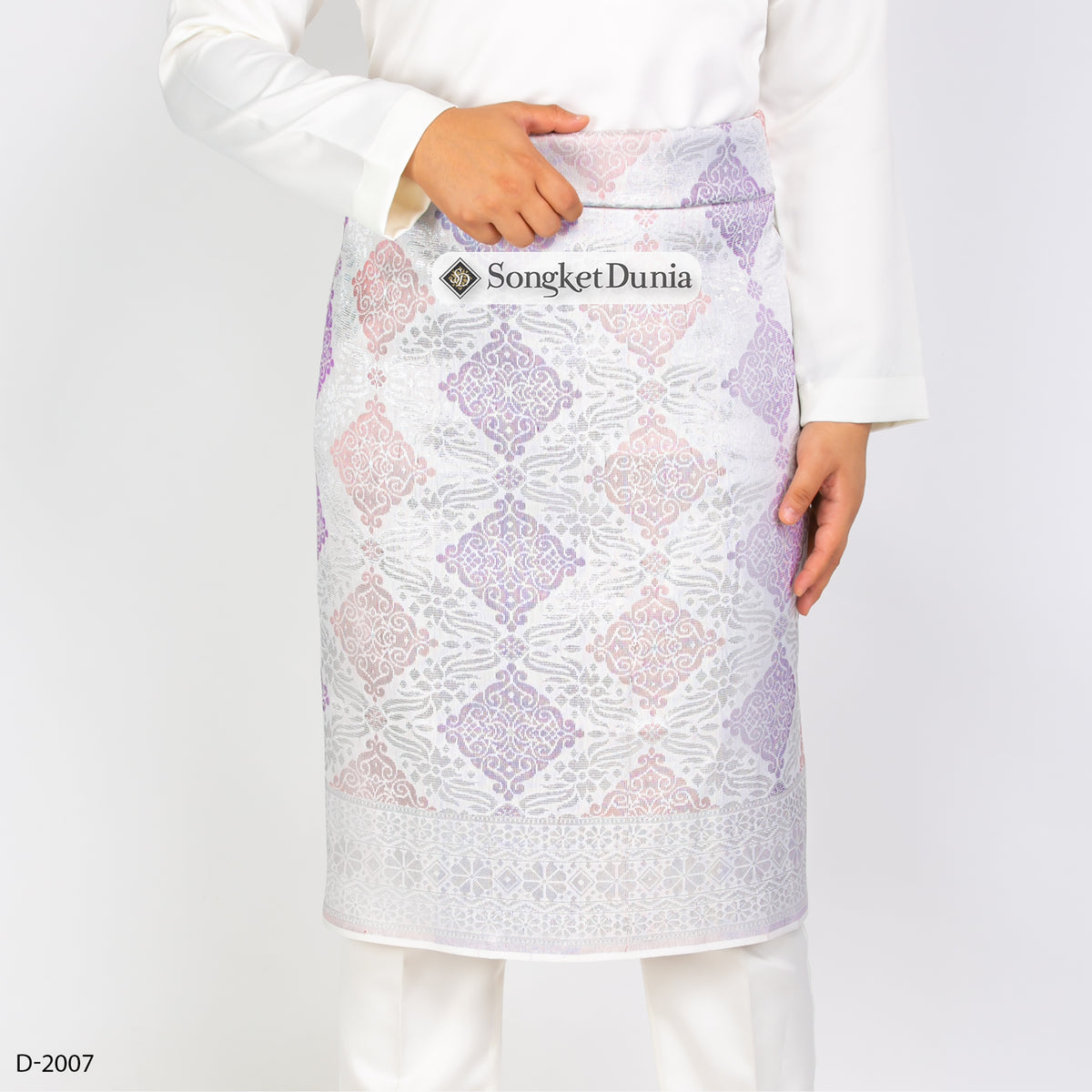 WHITE SILVER - Purple/Dusty Pink (D- 2007) | Majestic