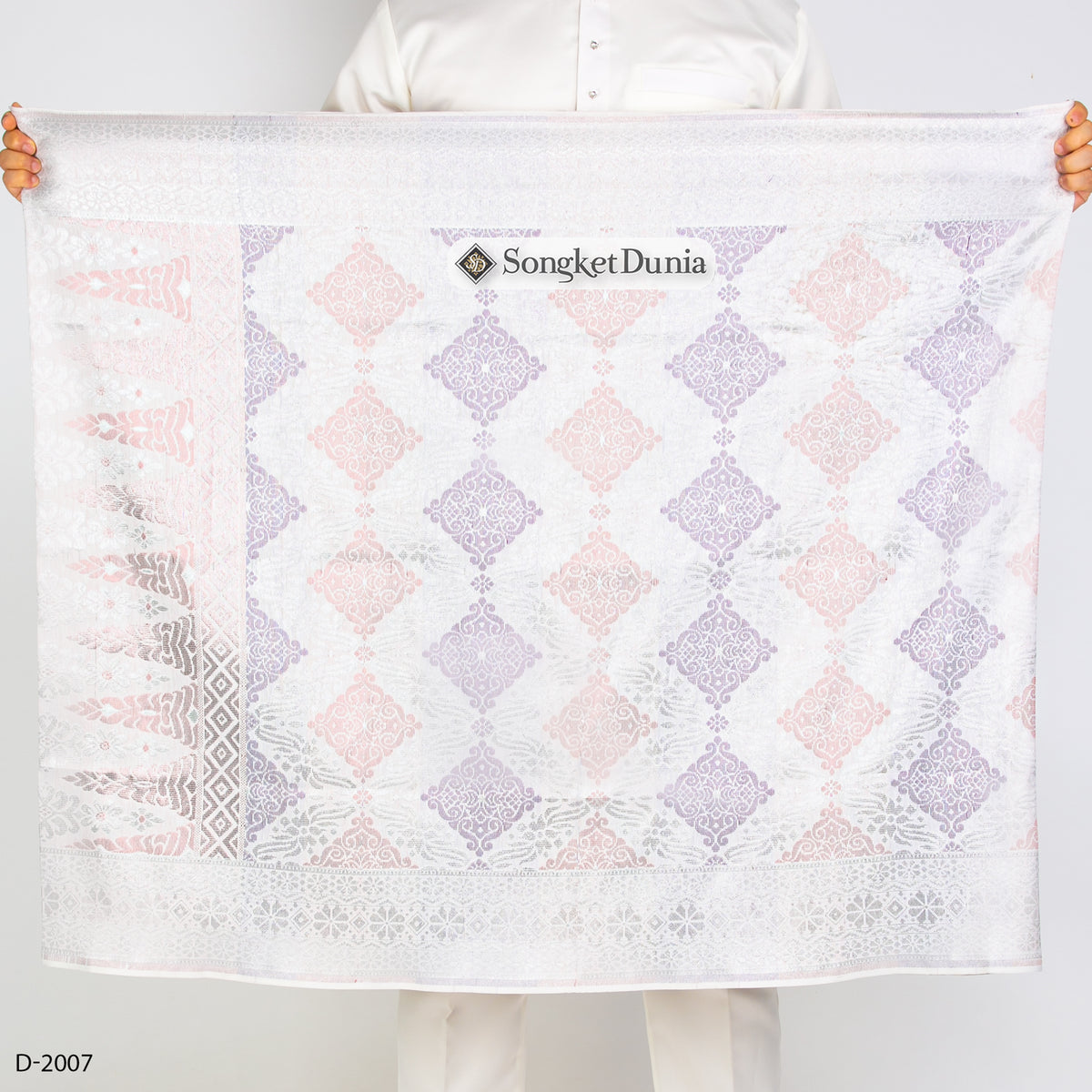 WHITE SILVER - Purple/Dusty Pink (D- 2007) | Majestic