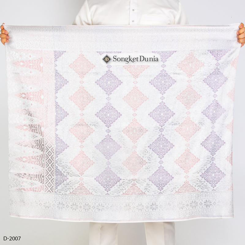 WHITE SILVER - Purple/Dusty Pink (D- 2007) | Majestic