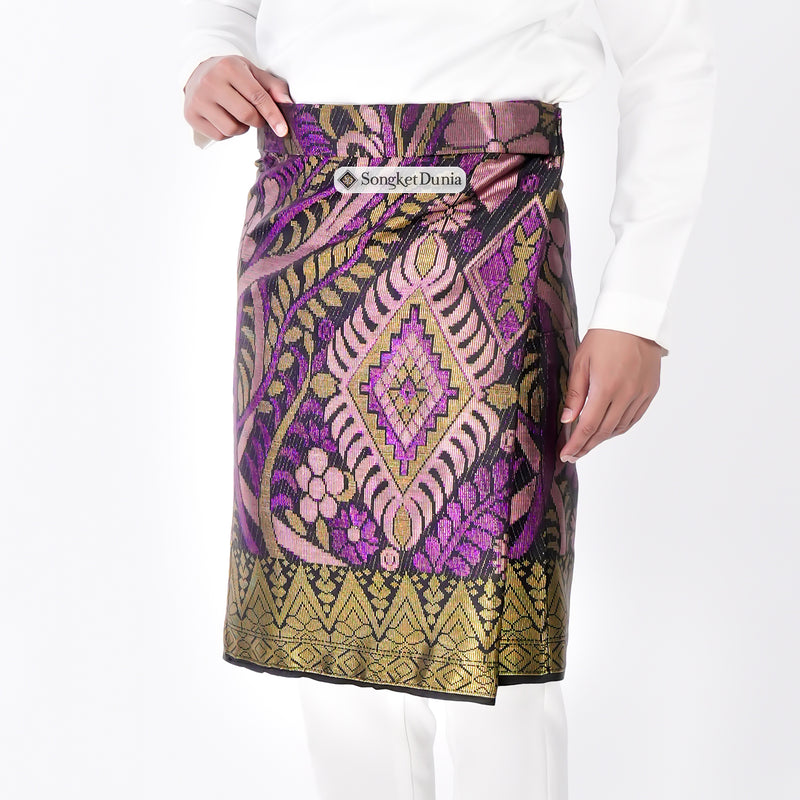 SAMPIN ASLI INSTANT - Black Gold - Purple (TM62) - Majestic