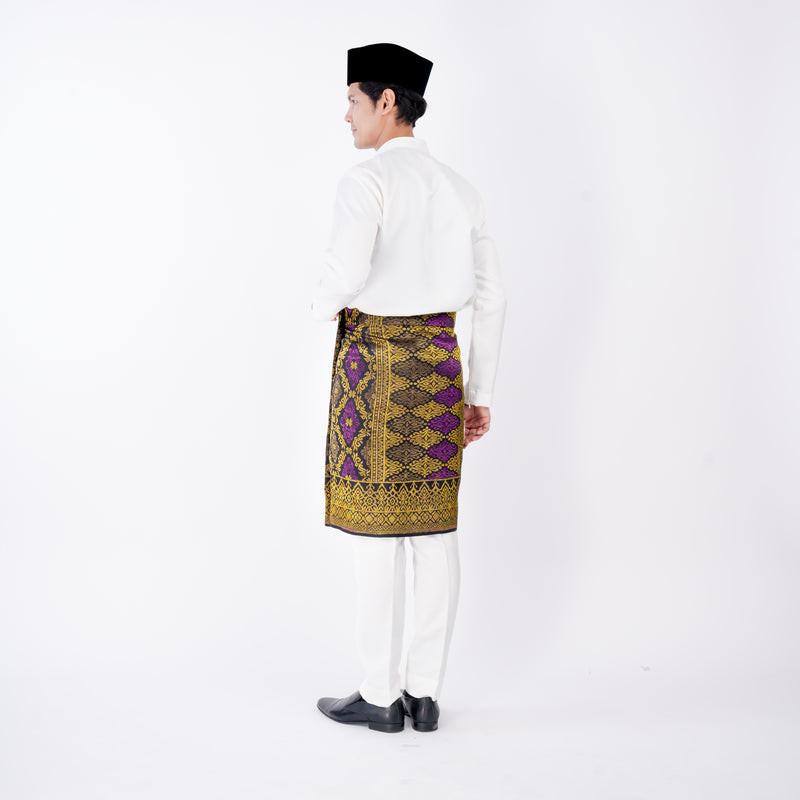 SAMPIN ASLI INSTANT - Black Gold - Purple/Brown (TM63) - Majestic