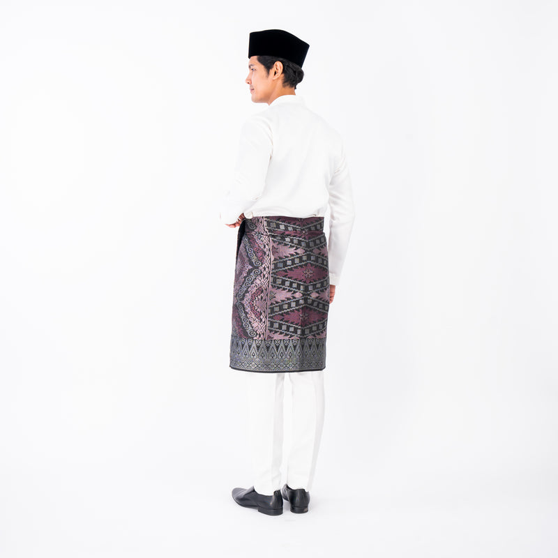 SAMPIN ASLI INSTANT - Black Silver - DUSTY PINK (TM69) - Majestic